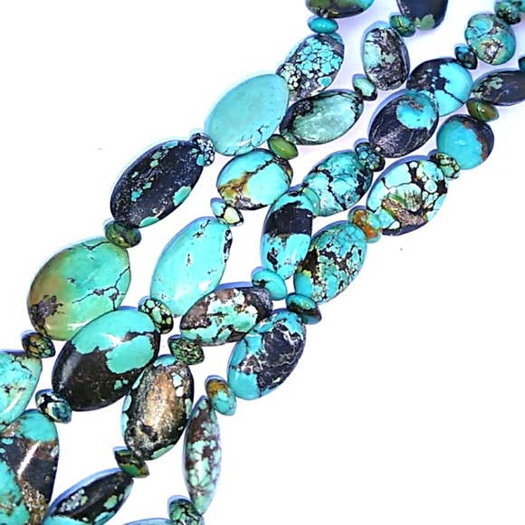 NativeAmerican Joe & Terry Reano Genuine Turquoise - Picture 3 of 8